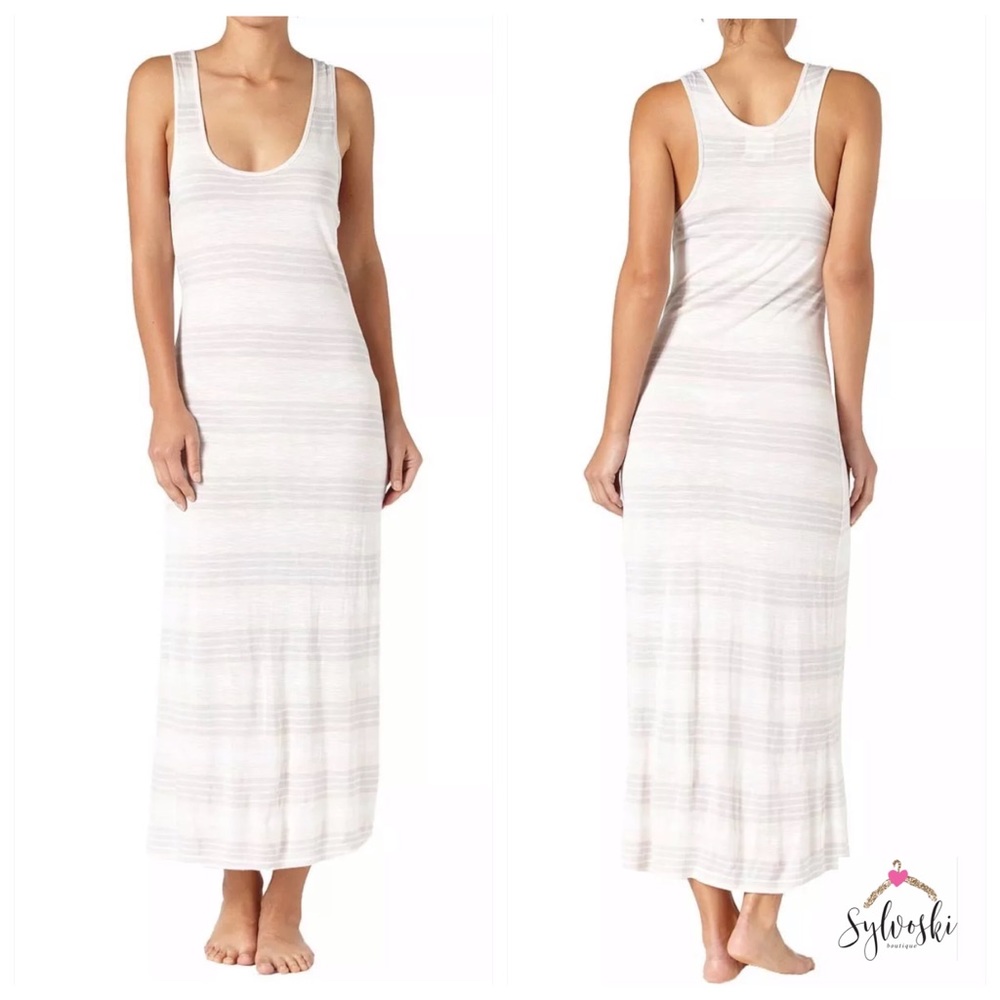 🆕Quiksilver Beach Stripe Tank Dress - Picture 1 of 5